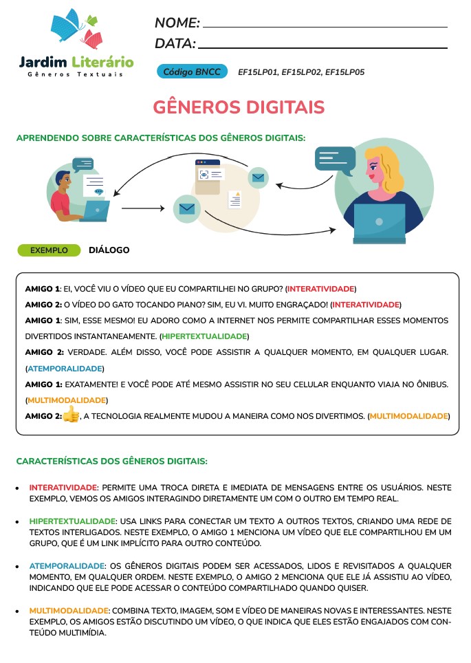 60 Textos e Exercícios Sobre Gêneros Textuais com Gabarito para Professores do Fundamental
